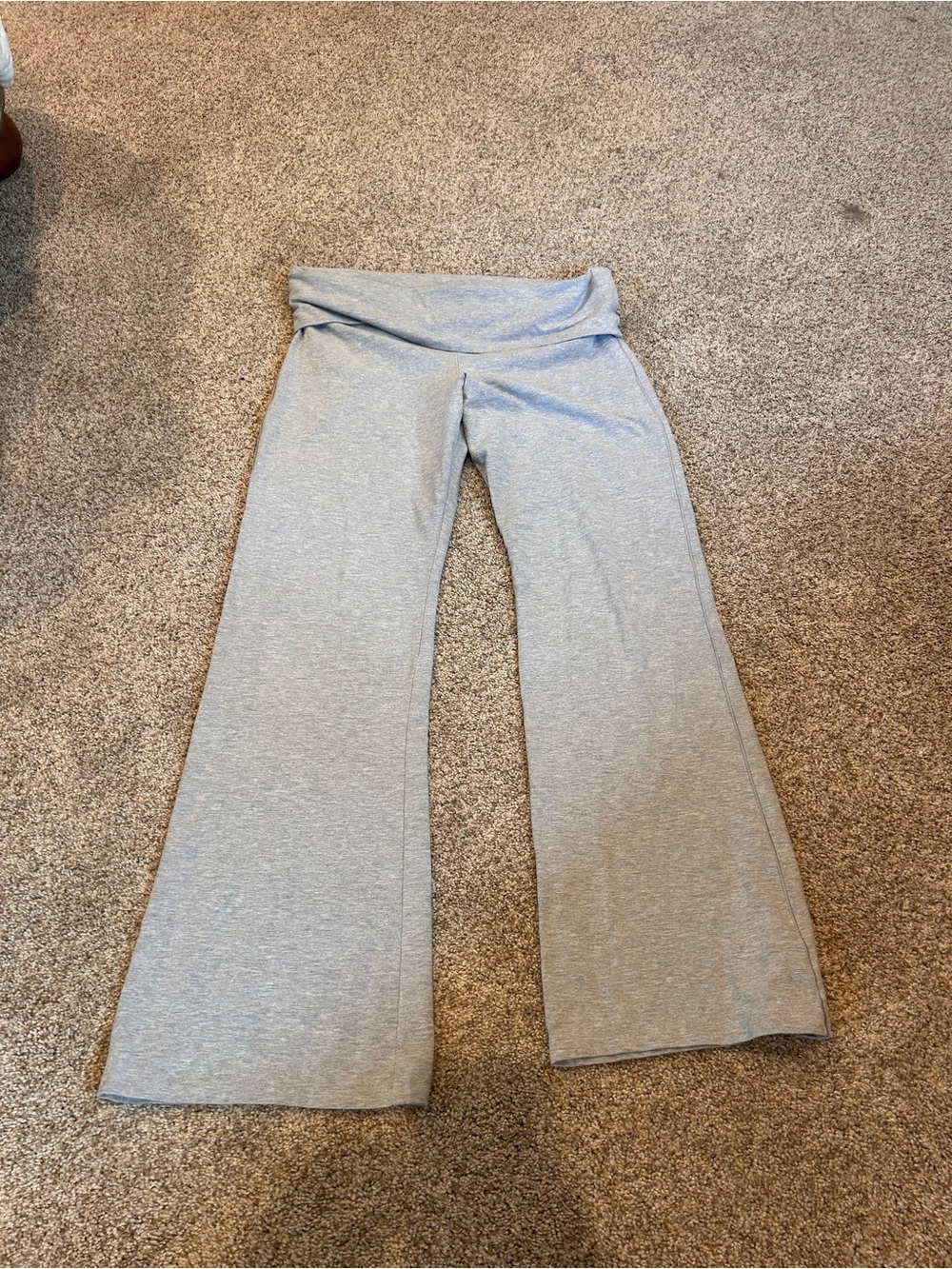 Victoria’s Secret PINK Foldover waist flare leg lounge pants. Sz XL. Comfort. - Picture 3 of 10